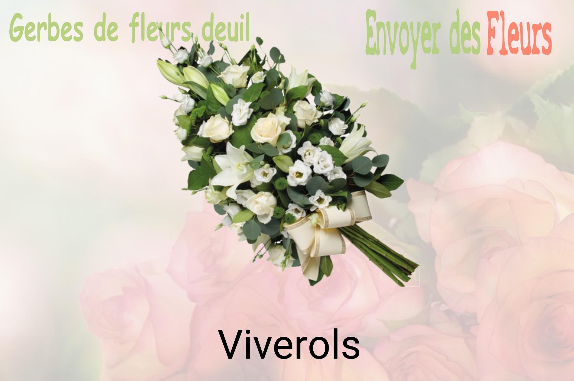 Gerbe de fleurs de deuil livrée à Viverols